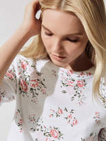 Thumbnail for your product : Cut Off Sweatshirt With Floral Print