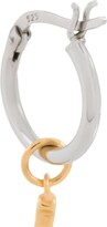 Thumbnail for your product : True Rocks Two-Tone Knife Hoop Earring