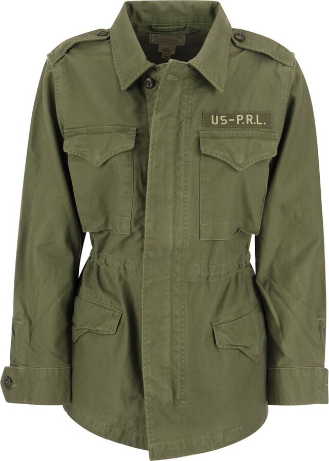 Ralph Lauren Women's Green Jackets on Sale | ShopStyle