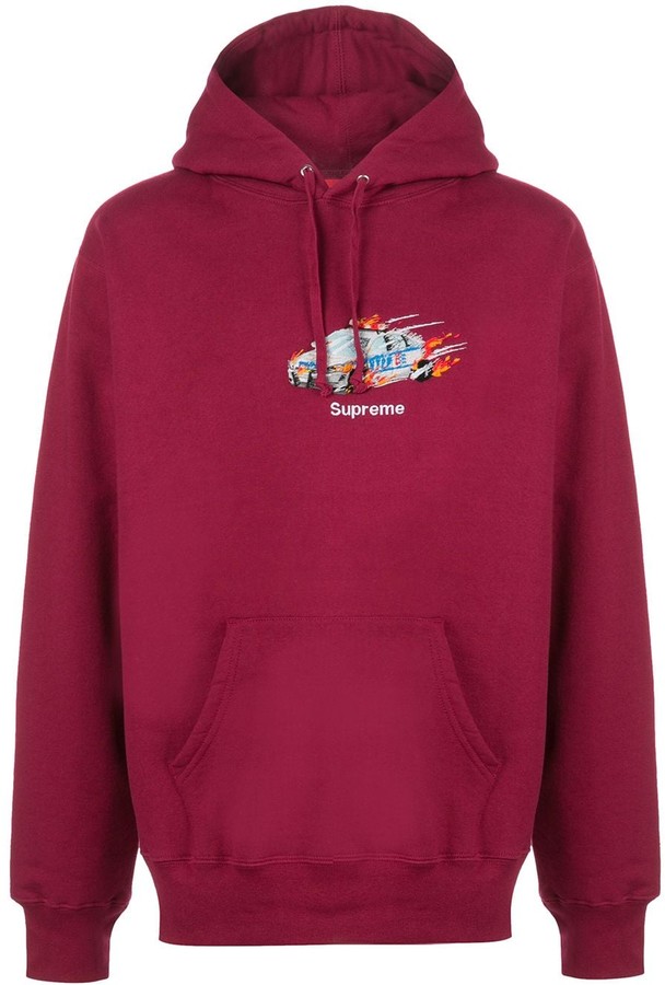 supreme le luxe hoodie black