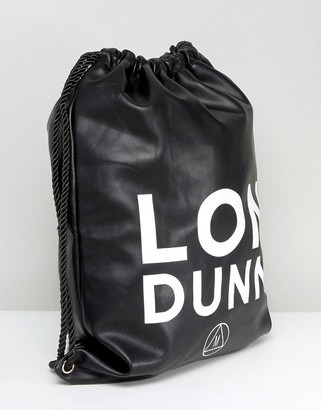 Missguided Londunn Faux Leather Drawstring Bag