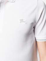 Thumbnail for your product : Burberry stitch detail polo shirt