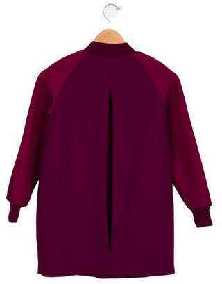 Stella McCartney Girls' Wool Long Sleeve Coat