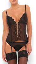 Thumbnail for your product : Privee SUITE Bustier and Thong Set