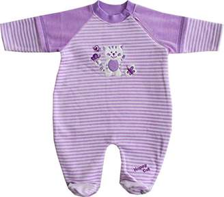 Schnizler Unisex Baby Sleepsuit - Purple - 12-18 Months