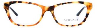 Versace Tortoiseshell Cat-Eye Eyeglasses