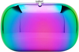 iridescent clutch