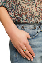 Thumbnail for your product : Aurélie Bidermann Angelica Gold-Plated Turquoise Ring