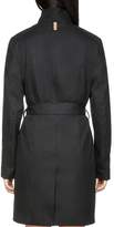 Thumbnail for your product : Mackage Estella Leather Trimmed Trench Coat