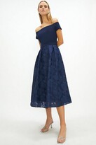 Thumbnail for your product : Bardot Neck Embroidered Midi Dress