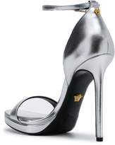 Thumbnail for your product : Versace metallic open-toe sandals