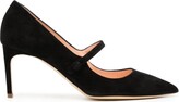 Thumbnail for your product : Rupert Sanderson Betty 75mm suede pumps