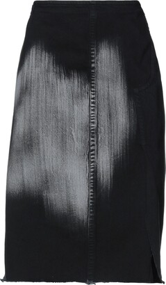 Marni Denim Skirt Black