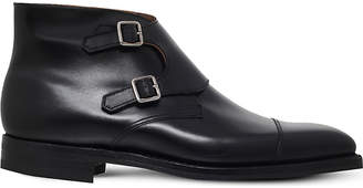Crockett Jones Crockett & Jones Camberley leather double monk boots