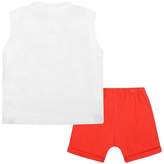 Thumbnail for your product : Moschino MoschinoBaby Boys Teddy Vest Top & Red Shorts Set