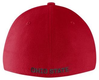 Nike College Dri-FIT Swoosh Flex (Ohio State) Fitted Hat
