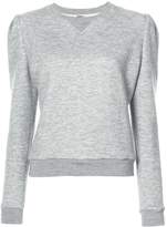 Thumbnail for your product : Adam Lippes Luxe jersey sweatshirt with puff sleeves