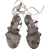 Thumbnail for your product : Bottega Veneta Brown Leather Sandals