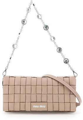 embellished handbag strap