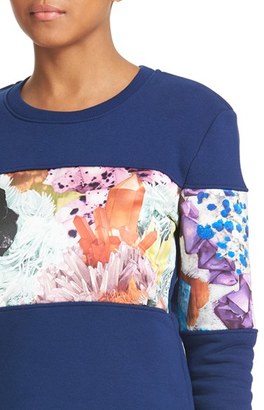 Carven Women's Crystal Print Sweatshirt