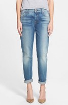 Thumbnail for your product : 7 For All Mankind 'Josefina' Boyfriend Jeans (Aggressive Atlas Blue)
