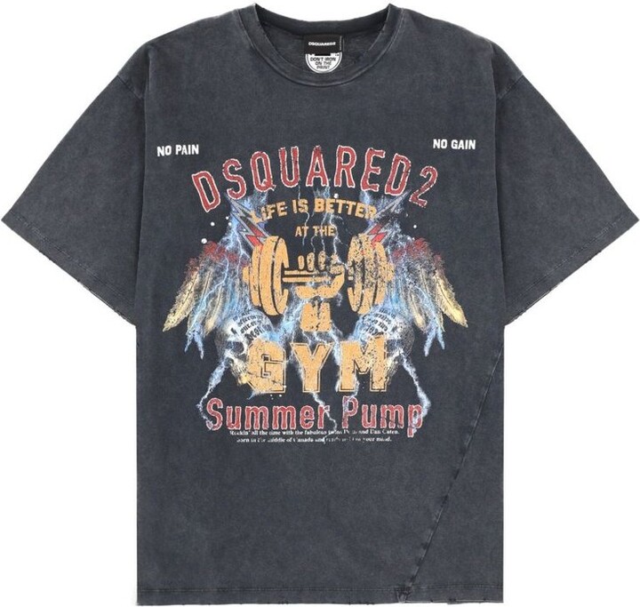 DSQUARED2 Summer Pump Graphic T-Shirt