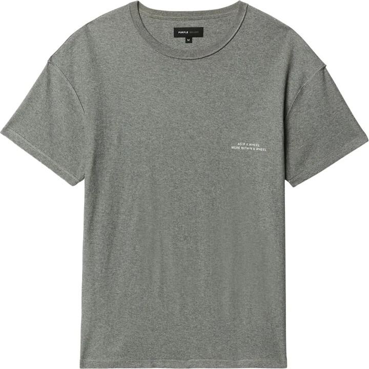 Purple Brand Radial Wordmark T-shirt