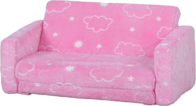Ebern Designs 2-In-1 Kids Sofa With Cosmic Pattern For Playroom