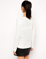 Thumbnail for your product : Vila Open Knit Jumper With Long Sleeves