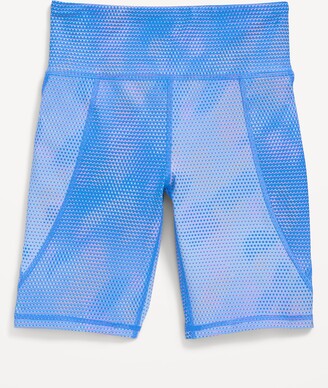 Old Navy High-Waisted PowerSoft Side-Pocket Biker Shorts for Girls