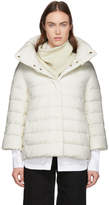 Thumbnail for your product : Herno White Down Cocoon Jacket
