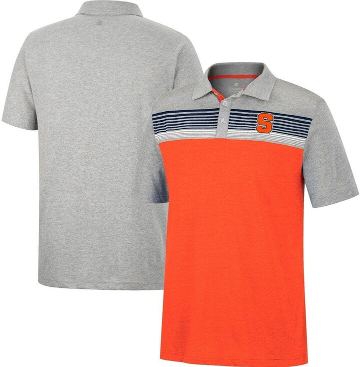 Orange & Black Terrycloth Stripe Polo Ssense Uomo Abbigliamento Top e t-shirt T-shirt Polo 