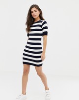 Thumbnail for your product : Brave Soul harbour jumper dress in stripe