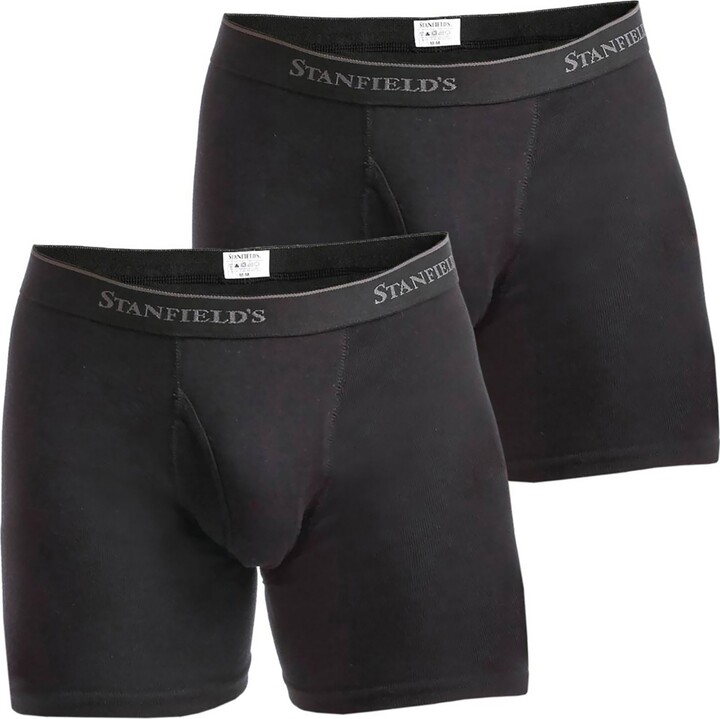 Stanfield's Men's Supreme Cotton Blend Boxer Briefs, Pack of 2 - ShopStyle