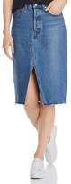 Thumbnail for your product : Levi's Deconstructed Denim Skirt in Vast Desert
