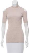 Thumbnail for your product : Suno Cold Shoulder Mock Neck Top w/ Tags