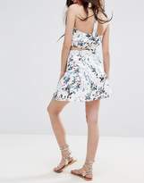 Thumbnail for your product : Missguided Floral Print Mini Skirt