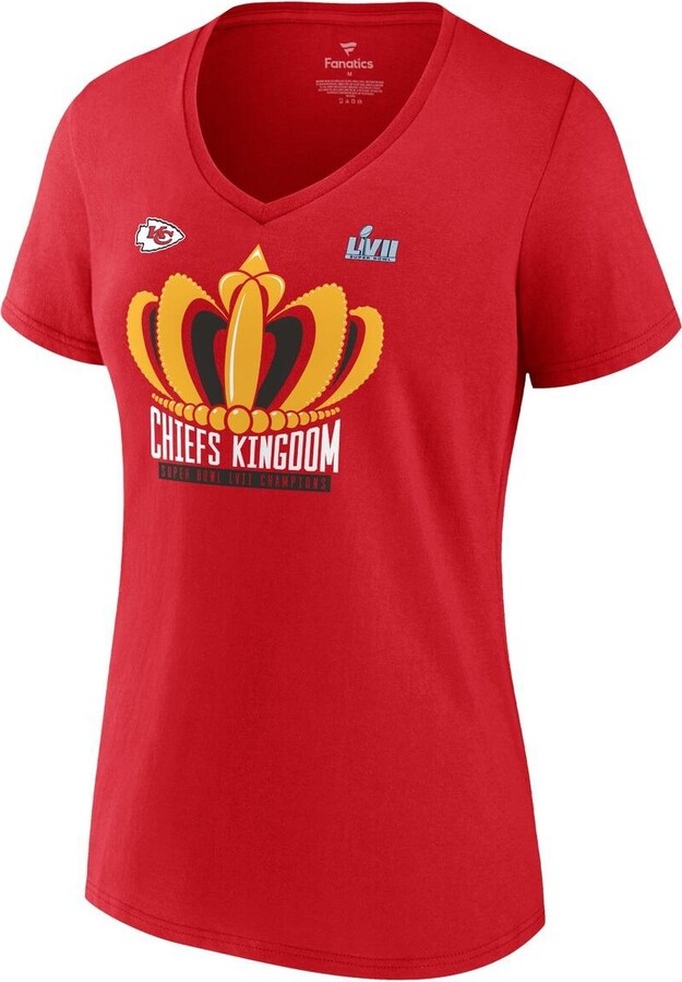 Fanatics Women's Branded Red Kansas City Chiefs Super Bowl Lvii
