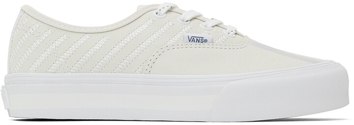 vans all white leather