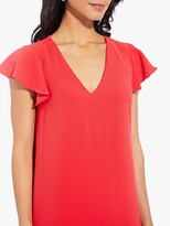 Thumbnail for your product : Adrianna Papell Gauzy High-Low Dress, Hot Tomato