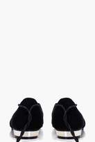 Thumbnail for your product : boohoo Eva Pointed Lace Up Flats