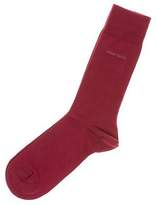 Thumbnail for your product : BOSS New Mens Maroon Marc Plain Cotton/Polyester Socks Casual