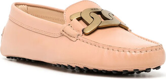 【TOD'S】 KATE GOMMINO LOAFERS Woman WHITE Kate Gommino Driving Shoes in Leather