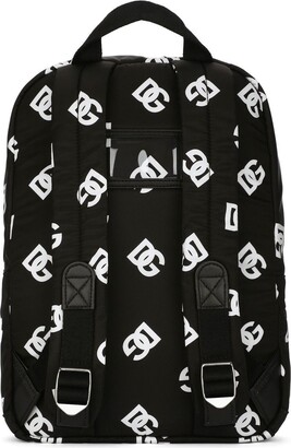 Dolce & Gabbana Children DG-logo zip-up backpack