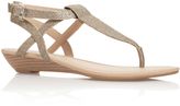 Thumbnail for your product : Next Silver Low Wedge Sandals