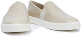 Thumbnail for your product : Vince Blair 5 Croc-effect Leather Slip-on Sneakers