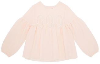 Chloé Lace Medallions Long Sleeved Blouse