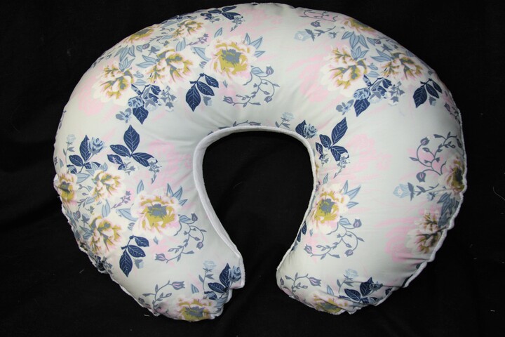Nursing Pillow Cover - Wild Posy Ethereal With Minky Underside