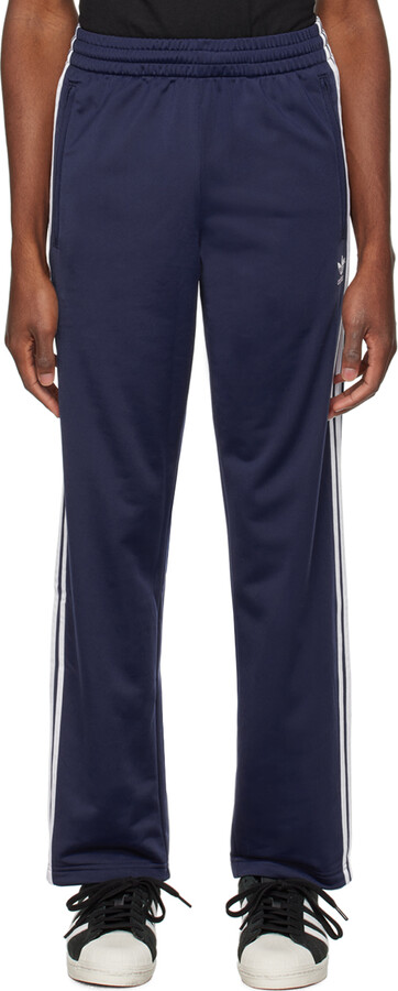 adidas Navy Adicolor Classics Firebird Track Pants - ShopStyle