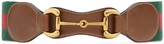 Thumbnail for your product : Gucci Web belt with leather and Horsebit